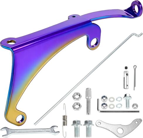 Throttle Linkage Bracket Assembly Kit Compatible with GX160 GX200 Predator 212 224cc 196cc Engine Coleman CT200U BT200X Baja MB200 Axis M200 Mini Bike Go Kart Parts Governor Rod Return Spring in Saudi Arabia