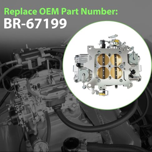 مكربن ​​BR-67199 لسلسلة سباق هولي 650 Cfm مكربن ​​ثانوي ميكانيكي 4 برميل 4150 تجويف مربع بدون مدخل مزدوج للاختناق in Kuwait