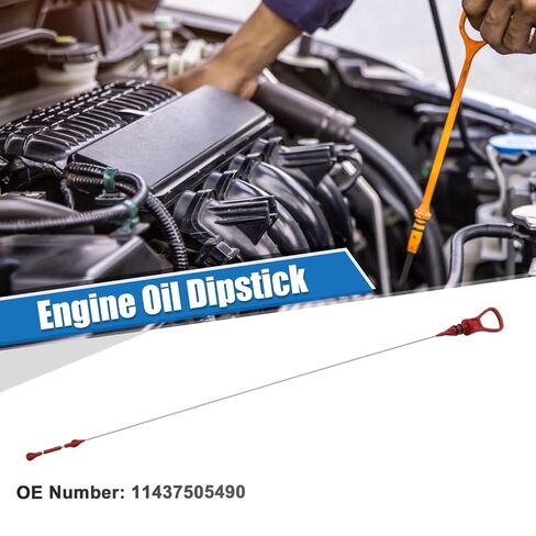 Compatible with BMW 3 Series for E46 1998 1999 2000 2001 2002 2003 2004 2005 Engine Oil Fluid Level Dipstick 11437505490 Engine Oil Level Dipstick in Saudi Arabia