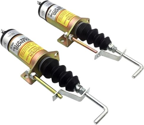 1pc Fuel Shutoff Solenoid 366-07197 SA-3405-T 1502-12C7U2B2S1 Stop Solenoid 12V/24V Diesel Engine Part(24V) in Saudi Arabia