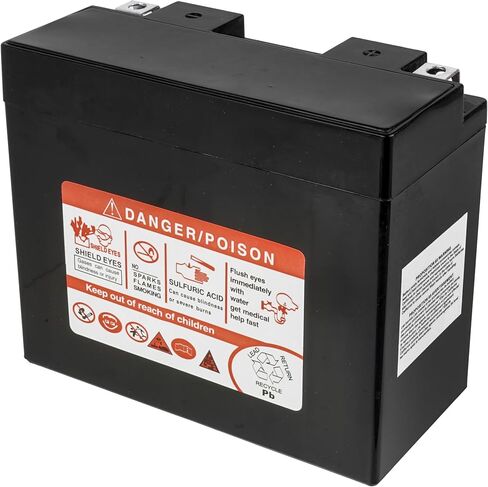 Caltric Agm Battery Compatible with Kawasaki Ninja Zx-10R Zx1000 2004 2005 2006 2007 2008 2009 2010 in Saudi Arabia