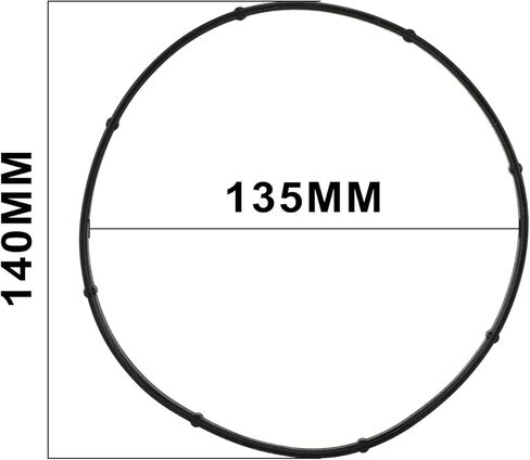 Derby Clutch Cover Gasket O-Ring Gaskets Rubber for 17369-06 Twin Cam Models FLH FLT FXST FLST 2007-2017 FXD 2006-2017 in Saudi Arabia