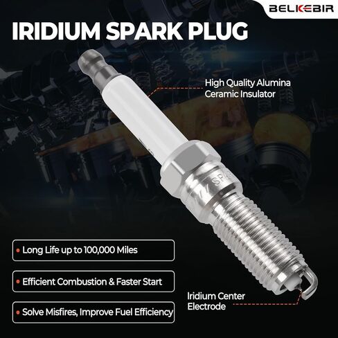 Set of 4 Ignition Coil Packs & Iridium Spark Plugs Compatible with 1.4L 1.5L L4 2016-2022 Buick Encore, Chevy Cruze Equinox Malibu Volt Trax, GMC Terrain Replace UF802 & 91970 in Saudi Arabia