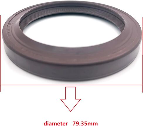 Front Crank Shaft Oil Seal 2418F436 Compatible with Perkins Massey Ferguson 1004 4.236 Engine in Saudi Arabia