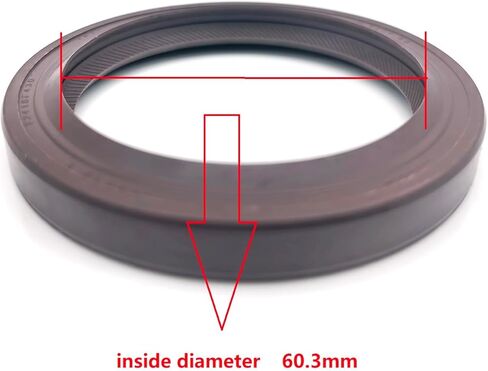 Front Crank Shaft Oil Seal 2418F436 Compatible with Perkins Massey Ferguson 1004 4.236 Engine in Saudi Arabia