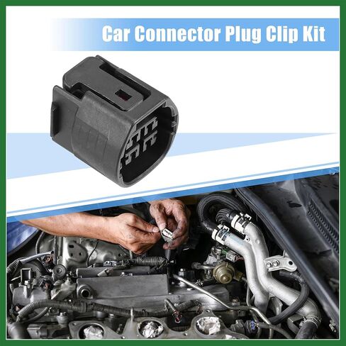 Motoforti 1 Set 4 Pin No.9098011964 Alternator Connector Adapter Plug Clip Kit Replacement for Toyota Long-Lasting in Saudi Arabia