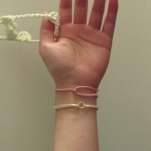 Cotton Daily Thread Bracelet Gift for Mom Girlfriend Boyfriend BF Couple 10.23 inches in Saudi Arabia