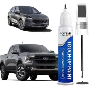 طلاء متفحم رمادي معدني M7 يعمل باللمس لسيارة Ford- طقم تصليح الخدوش المطابق تمامًا 2 في 1 قلم طلاء السيارة الفاخر للرقائق والنكات in Saudi Arabia
