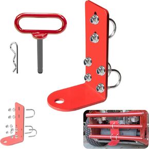 وصلة وصلة مقطورة لجزازة العشب بدون دوران مع فتحة مقبس وصلة 3/4 تناسب Ferris is/ISX والبساطة، لعربة العشب، وموزع الأسمدة، والتاتشر، والمهوية، والمقطورة، ومكنسة الفناء، مع مزلاج، ومجموعات البراغي، ومشبك R in Kuwait