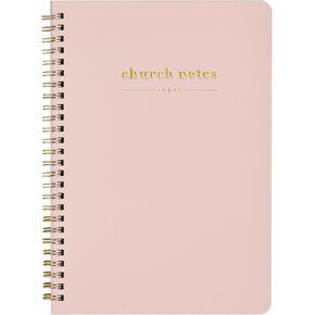 Church Notes Journal - Sermon Notes Notebook - Coated Paper Hardcover Guided Journal to Write Speech Title, Key Points, Bible Verses and Notes - Sermon Journal Gift for Women and Men in Saudi Arabia