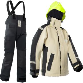 سترة نسائية للإبحار الساحلي وسروال مريلة مقاومة للماء، هيكل صلب قابل للتنفس، معدات متينة in Kuwait