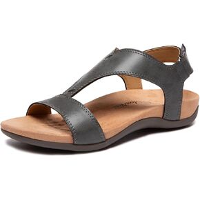 Women's Orthopedic Sandals Open Toe T-Strap Orthopedic Flat Sandals Arch Support and Adjustable Straps Orthotic Sandal Walking Comfort Summer Shoes in Saudi Arabia