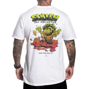 Sullen Men's Weirdo Rotary World Tattoo Day 2025 Lifestyle Graphic Premium Short Sleeve Tee in Saudi Arabia