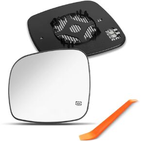Driver Side Mirror Compatible with 2008-2020 Dodge Grand Caravan, 2008-2016 Chrysler Town Country, 2012-2015 RAM CV, 2009-2014 VW Routan, Left Side Mirrors, Heated, 68026177AB, CH1324107 in Kuwait