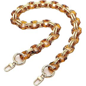 قطعتان من حزام سلسلة المحفظة البديلة والأشرطة القصيرة المينا على شكل زهرة ساحرة ومقبض حقيبة ممتدة للزينة in Kuwait