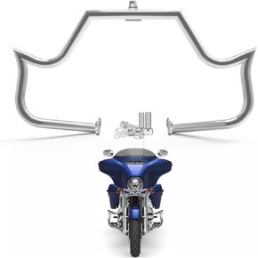 قضيب حماية المحرك للطرق السريعة من أجل Harley Davidson Touring Road Glide Road King Street Glide Electra Glide CVO وTrike موديلات 2009-2025 2026، كروم in Kuwait