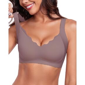 حمالة صدر Vinfact اللاسلكية للنساء بدون سلك سفلي مريحة مع حمالة صدر داعمة للتي شيرت حمالة صدر للاستخدام اليومي in Kuwait