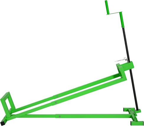 Riding Lawn Mower Lift Jack Lawn Mower Jack Lift with 880 Lbs Weight Capacity Telescopic Maintenance Jack for Lawn mowers and Garden Tractors Red in Saudi Arabia