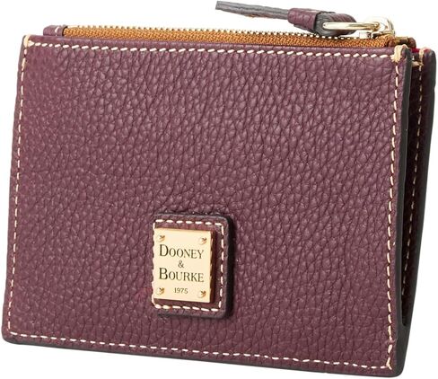 Dooney & Bourke Pebble Grain Zip Credit Card Case in Saudi Arabia