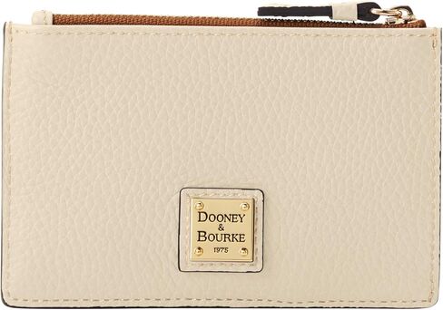 Dooney & Bourke Pebble Grain Zip Credit Card Case in Saudi Arabia