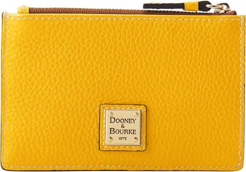 Dooney & Bourke Pebble Grain Zip Credit Card Case in Saudi Arabia