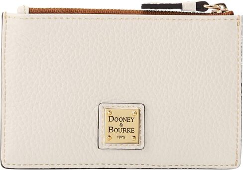 Dooney & Bourke Pebble Grain Zip Credit Card Case in Saudi Arabia