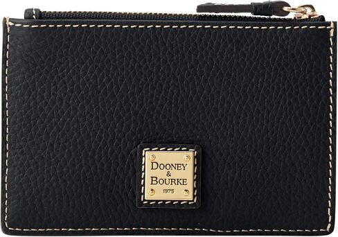 Dooney & Bourke Pebble Grain Zip Credit Card Case in Saudi Arabia