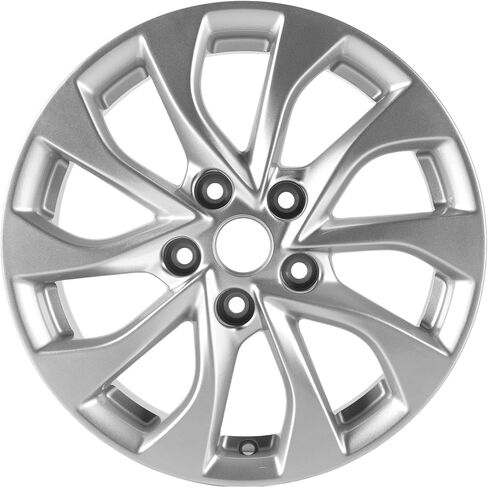 16Inch 16x6.5 inch Silver Replacement Aluminum Alloy Wheel Rims Fit for 2016 2017 2018 2019 Nissan Sentra, ALY62756U20N, Direct Fit Replacement OEM Wheel Rim in Kuwait