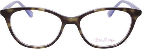 Lilly Pulitzer Bobbie LA Eyeglasses Women's Lavender/Tortoise Optical Frame 49mm in Saudi Arabia