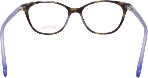 Lilly Pulitzer Bobbie LA Eyeglasses Women's Lavender/Tortoise Optical Frame 49mm in Saudi Arabia