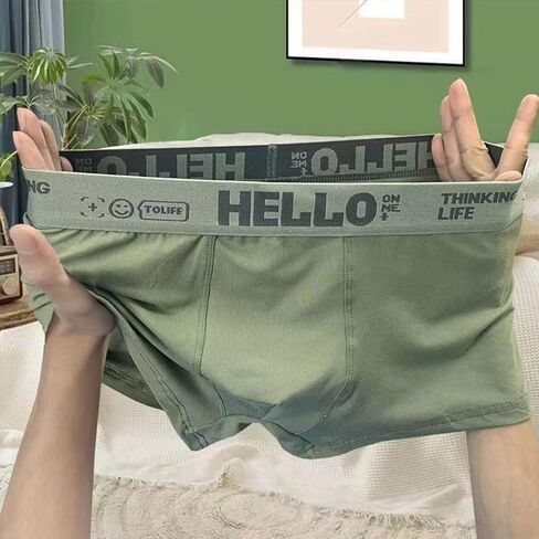 Men's Underwear Cotton Boxer Briefs, 7-Pack, Moisture Wicking Quick-Dry Cotton Underwear for Men Multipack in Kuwait