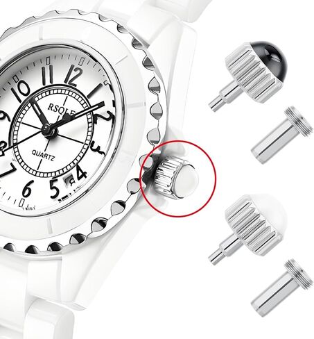 Ceramic Steel Watch Crown Replacement For Chanel J12 Men 38mm Lady's 33mm Case in Saudi Arabia