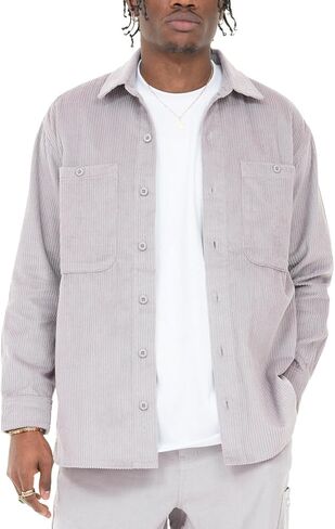 Pro Club Men's Heavyweight Corduroy Overshirt Jacket in Saudi Arabia