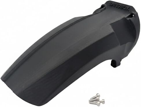 Mud Guard Fox 36 & 36 SL (MY2026+) Compatible Aftermarket Fender - Made in USA - (Larger Than OEM Mudguard) Sandbox MFG (Black, Short) in Kuwait