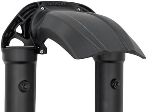 Mud Guard Fox 36 & 36 SL (MY2026+) Compatible Aftermarket Fender - Made in USA - (Larger Than OEM Mudguard) Sandbox MFG (Black, Short) in Kuwait