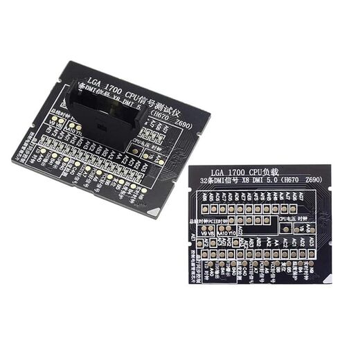 جهاز اختبار مقبس وحدة المعالجة المركزية LGA1700 لسطح المكتب محلل تشخيصي تحميل الدمى حمولة وهمية مع مؤشرات LED للوحات الأم in Kuwait