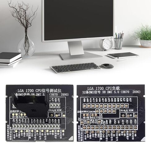 جهاز اختبار مقبس وحدة المعالجة المركزية LGA1700 لسطح المكتب محلل تشخيصي تحميل الدمى حمولة وهمية مع مؤشرات LED للوحات الأم in Kuwait