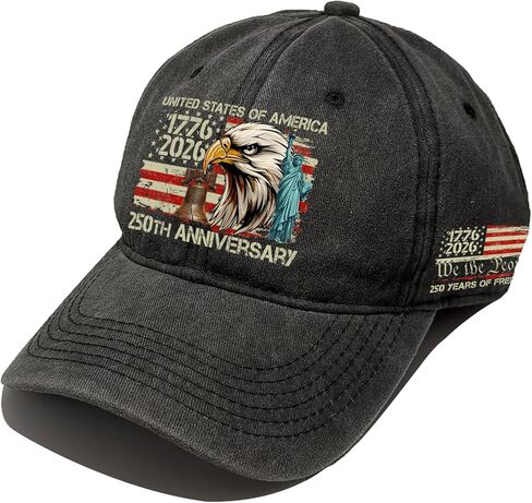 قبعات الذكرى السنوية الـ 250 للولايات المتحدة الأمريكية قبعة الولايات المتحدة الأمريكية للذكرى الـ 250 1776-2026 للنساء in Kuwait