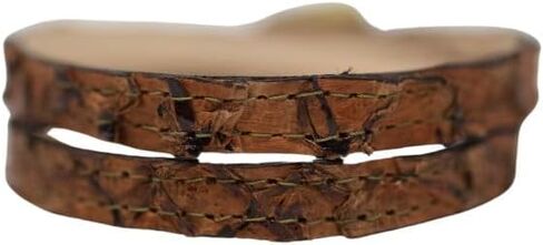 Pirarucu Hat Band, Exotic Leather Hat Band, Toquilla, (1/4'') Western Hat Band in Kuwait