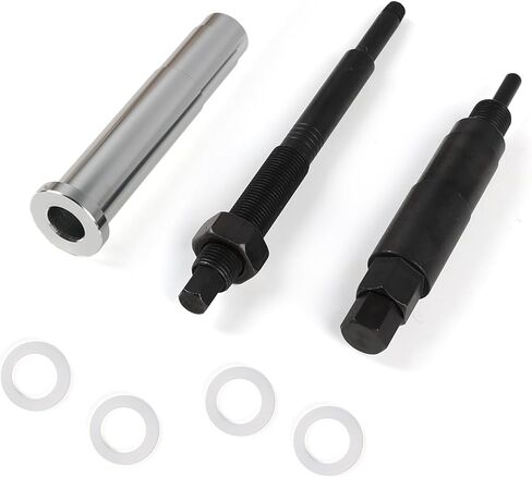 Broken Spark Plug Extractor Tool Kit Compatible with Ford Triton 5.4L 3-Valve Engines, Extractor Kit for Damaged Spark Plugs 65600 (Black) in Kuwait