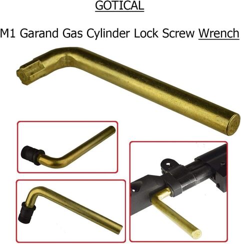 M1 Garand Gas Cylinder Lock Screw Wrench Tool for Removing Gas Plug Steel Strong Grip Sturdy and Well Built For Conventional Gas Plugs in Saudi Arabia