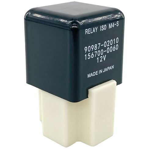 2-Pack 90987-02010 & 156700-0060 Relay - 30A 12VDC 4-Pin SPST Automotive Relay - Compatible with Toyota Camry (2010-2020) for Corolla (2014-2020) - Fixes Fuel Pump, Ignition & P0641/B1455 Errors in Saudi Arabia