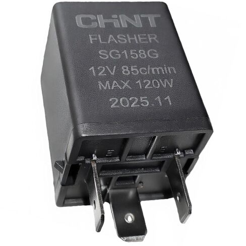 SG158G Electronic Flasher Relay 12V 120W 3-Pin Turn Signal & Hazard Blinker Relay Module, OE SG158G, Plug-in Flasher, Verify Fitment by OE No. in Saudi Arabia