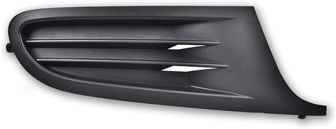 زوج أغطية مصابيح الضباب باللون البرتقالي الكبير، متوافق مع Volkswagen Golf 2010-2014، VW1039118 VW1038118، قطعتان من غطاء مصباح الضباب الأسود من جانب السائق والراكب in Saudi Arabia