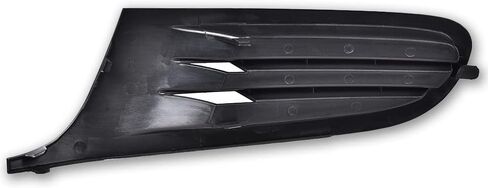 زوج أغطية مصابيح الضباب باللون البرتقالي الكبير، متوافق مع Volkswagen Golf 2010-2014، VW1039118 VW1038118، قطعتان من غطاء مصباح الضباب الأسود من جانب السائق والراكب in Saudi Arabia