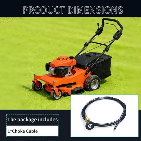 كابل خنق 290-610 متوافق مع جزازات Bad Boy Zero-Turn CZT، CZT Elite، MZ، Magnum، Maverick، Outlaw، ZT وZT Elite Zero-Turn Mowers يستبدل 054-8017-00 in Kuwait