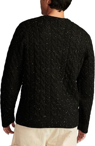 Lucky Brand Men's Cable Crew Neck Sweater in Saudi Arabia