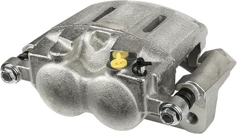 زوج أمامي لفرجار الفرامل القرصية متوافق مع 2005-2012 Ford F-250 Super Duty Ford F-350 Super Duty مع مجموعة فرامل فرامل العجلات الخلفية الفردية مع دعامة 18B5022 18B5023 in Kuwait