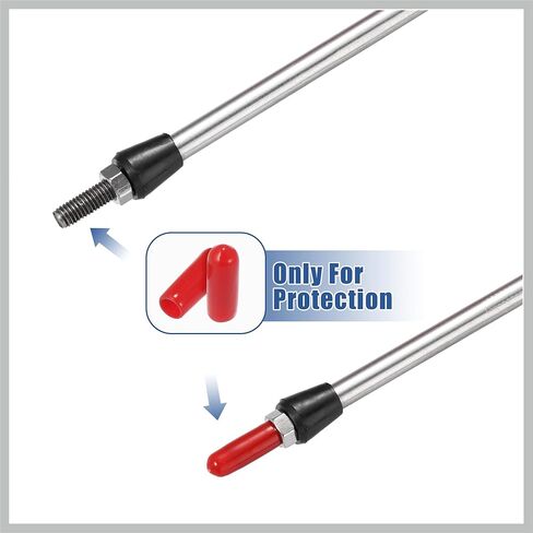 2pcs 13ft 4 Meter 157 Inch Marine Type 3300 / 33C Throttle Shift Remote Control Box Cable for Yamaha Outboard Engine Boat Motor Steering System Red Replacement Car Parts in Saudi Arabia