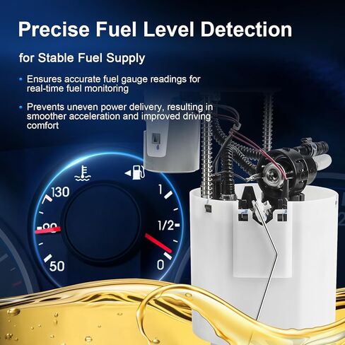 Electric Fuel Pump Assembly Compatible with Buick Enclave Chevy Traverse GMC Acadia Saturn Outlook V6 3.6L 2009 2010 2011 2012 2013 2014 2015 2016 2017, Replace E3790M F2701A 22957143 19181841 in Saudi Arabia
